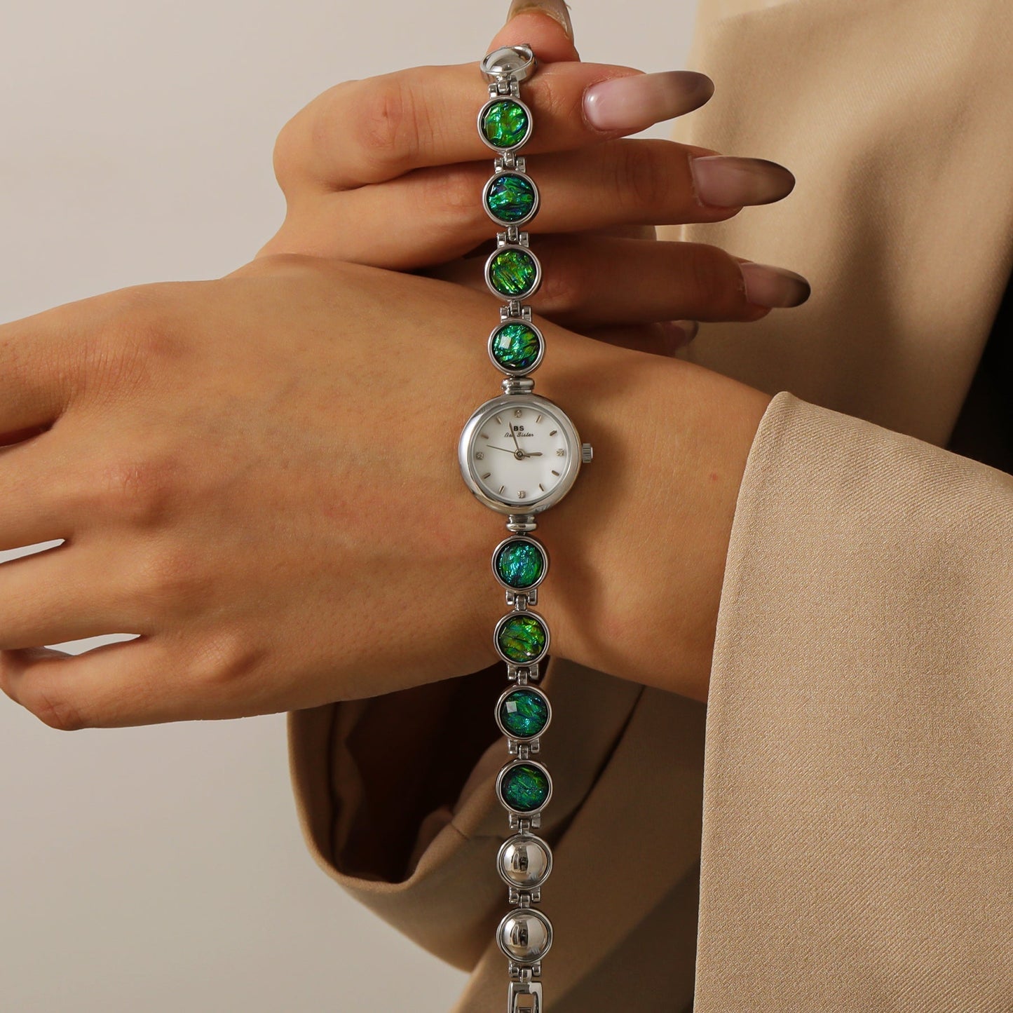Emerald Vintage-klocka