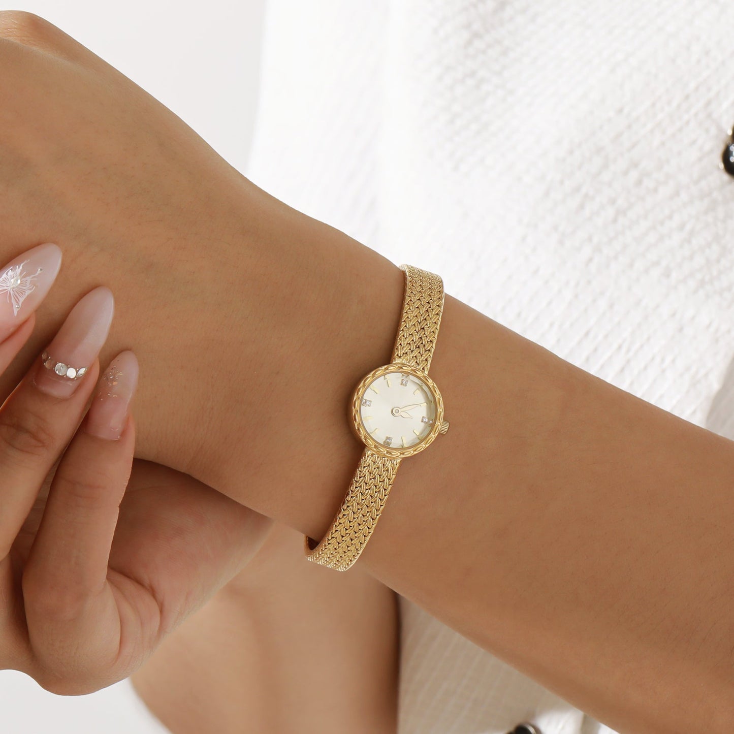 Vintage-klocka i antik stil