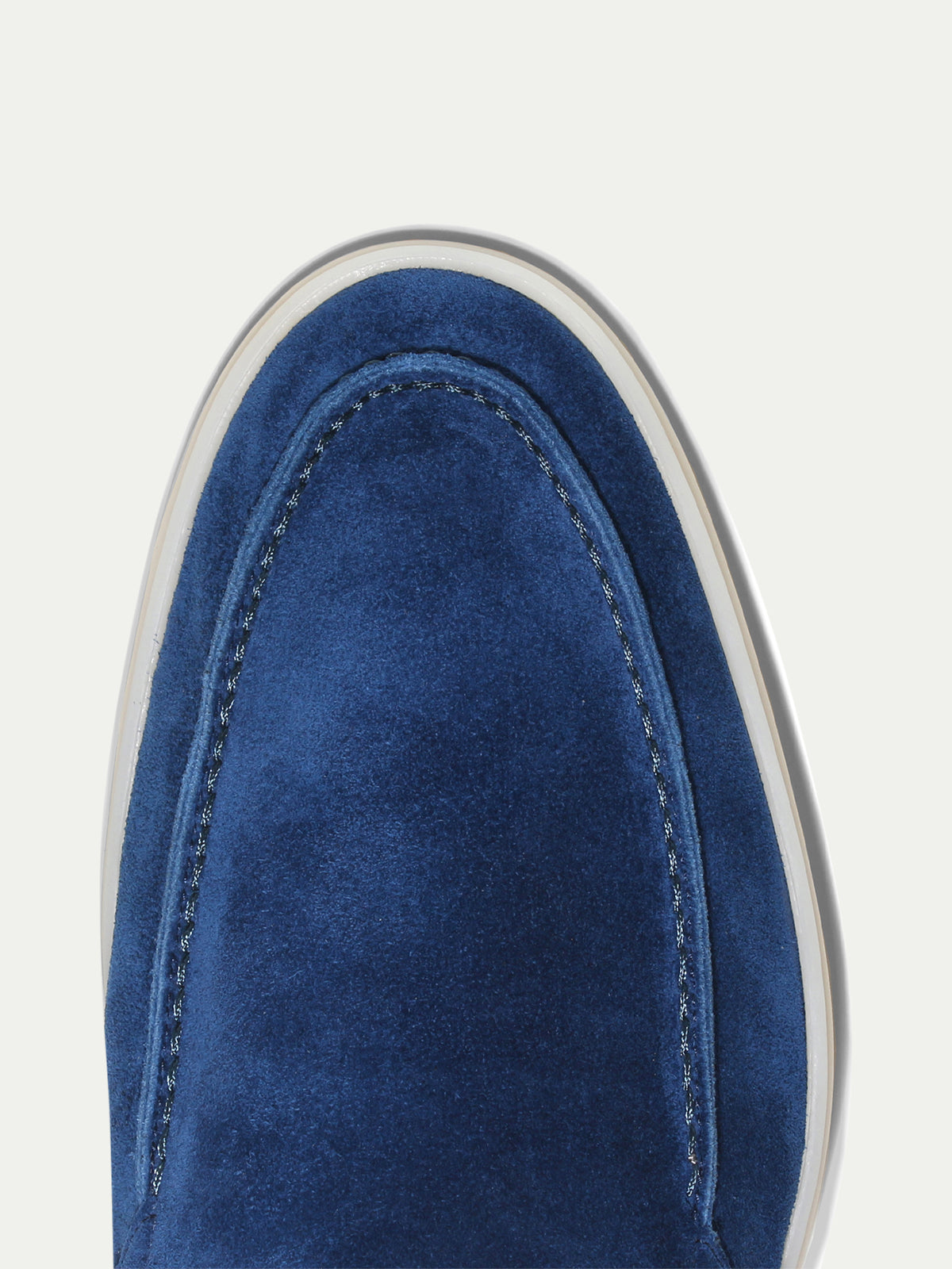 Loafers i mocka i yachtstil