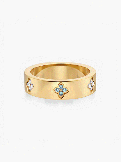 Eloise-ring med födelsesten