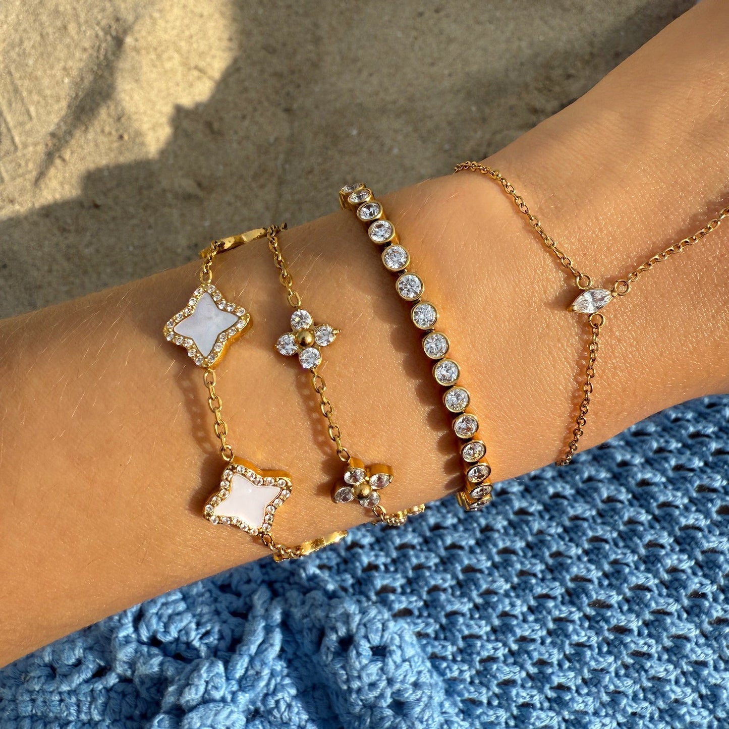 Lumi Clover-armband