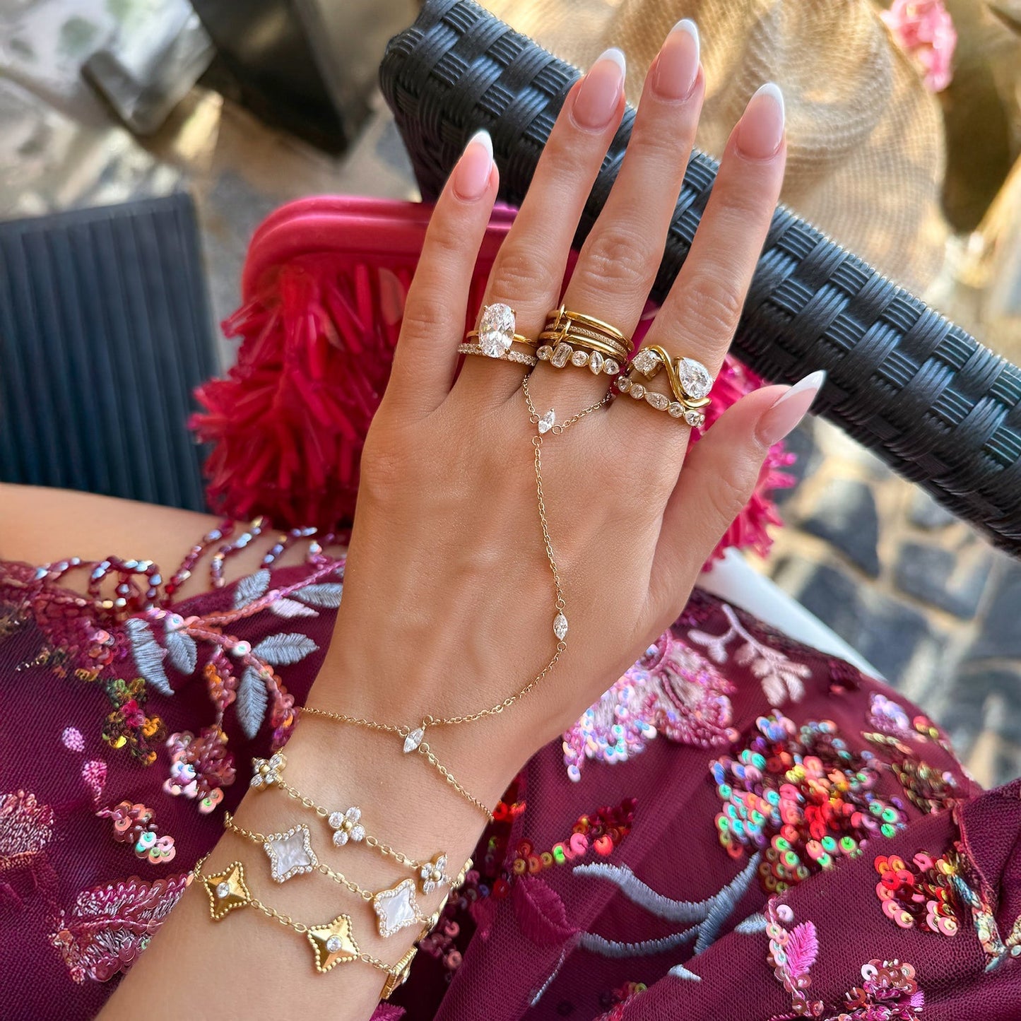 Lumi Clover-armband