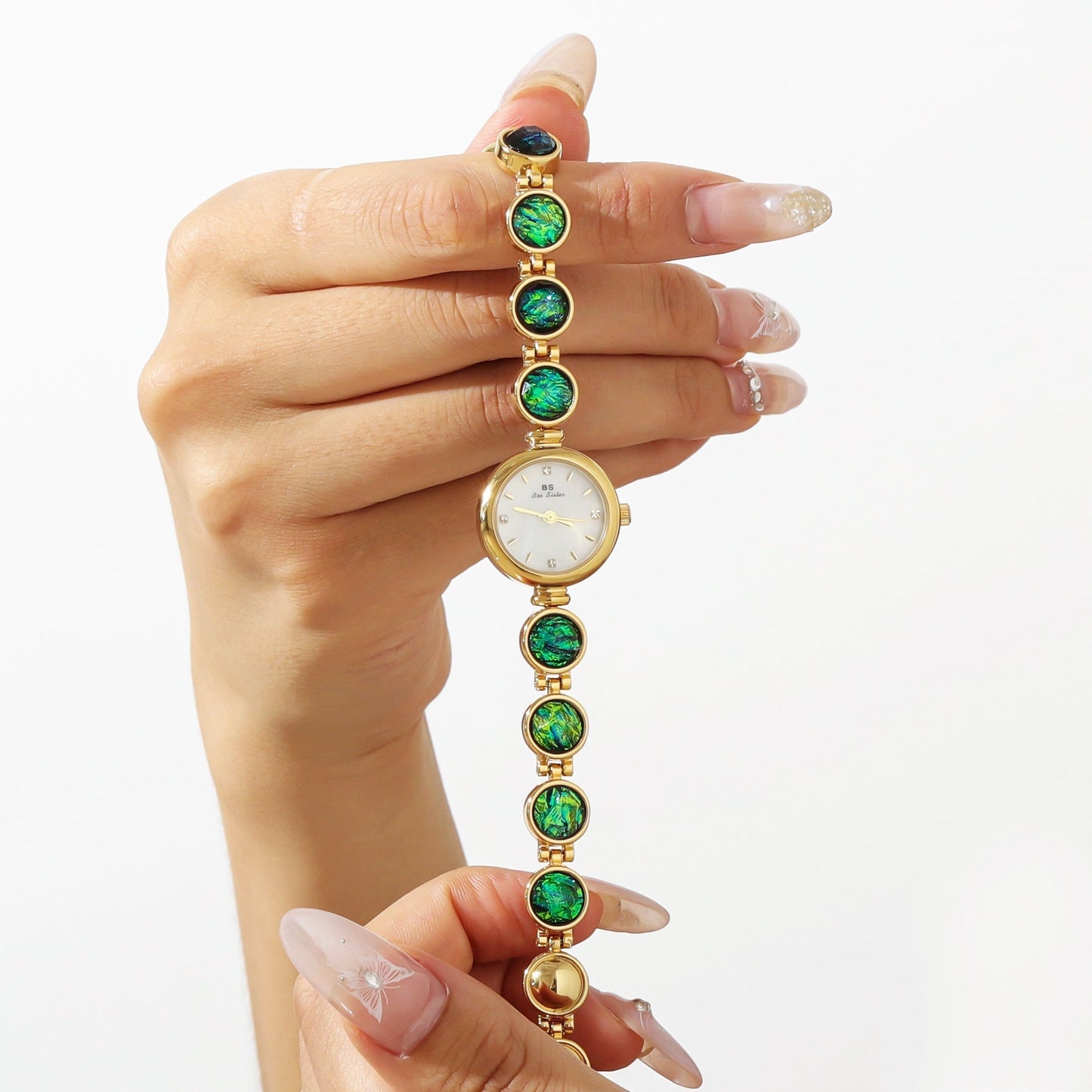 Emerald Vintage-klocka