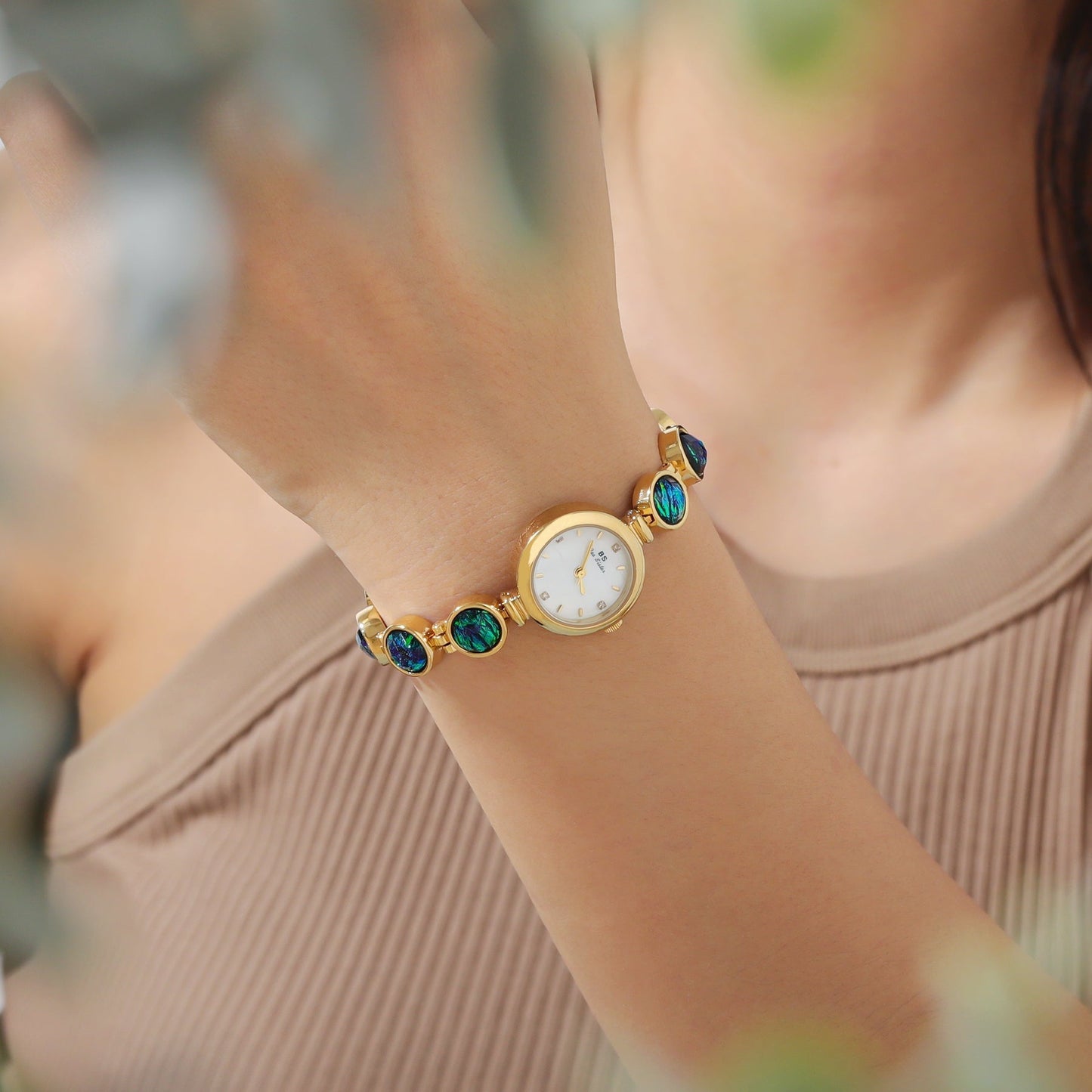 Emerald Vintage-klocka