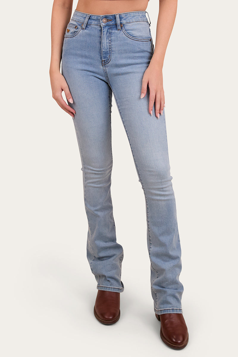 Högmidjade bootcut-jeans från Ringers Western
