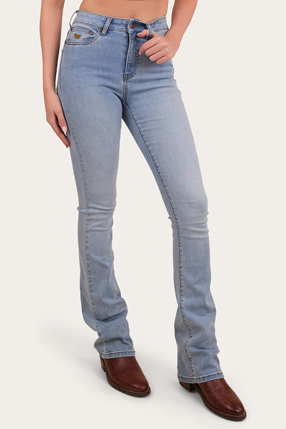 Högmidjade bootcut-jeans från Ringers Western